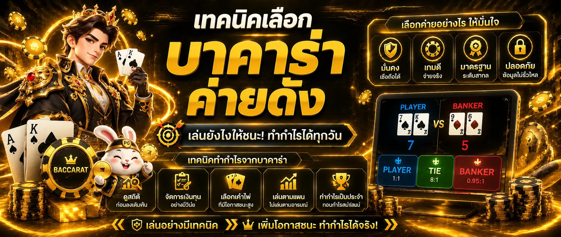 คาสิโน HISO8 บาคาร่าออนไลน์พร้อมมาสคอต PG